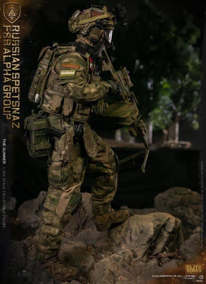 67新品预定~ damtoys1/6 78092 俄联邦安全局阿尔