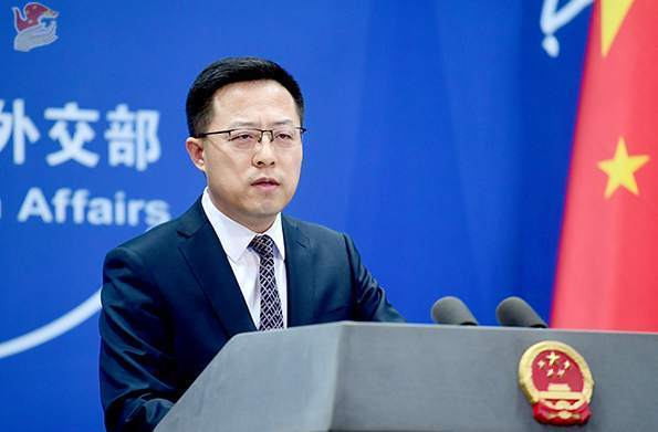 赵立坚中方向乌克兰提供食品美方提供致命性武器