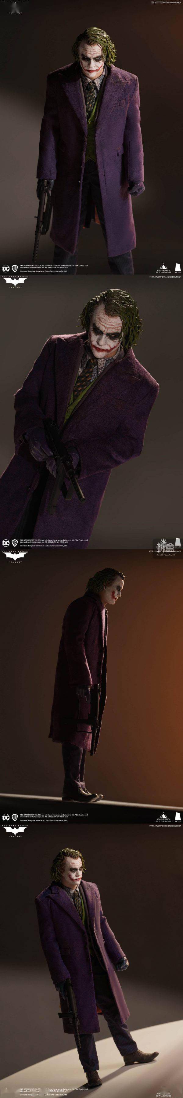 QueenQueen Studios × INART 新品：1/6《蝙蝠侠：黑暗骑士》-Joker希斯·莱杰【多版本】