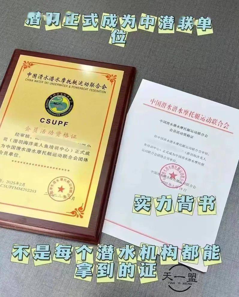 风靡全国的美人鱼课程来太和了！个人定制专属视频、照片、颁发ssi国际潜水证！