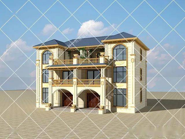 88套兄弟双拼农村别墅自建房2022双拼别墅首选