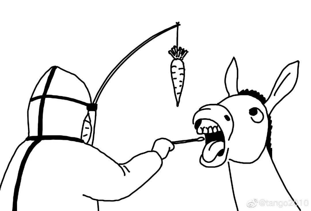 真是一物制一物呀让主动毛驴张口做核酸的方式▽这鸟妈妈还真聪明,不