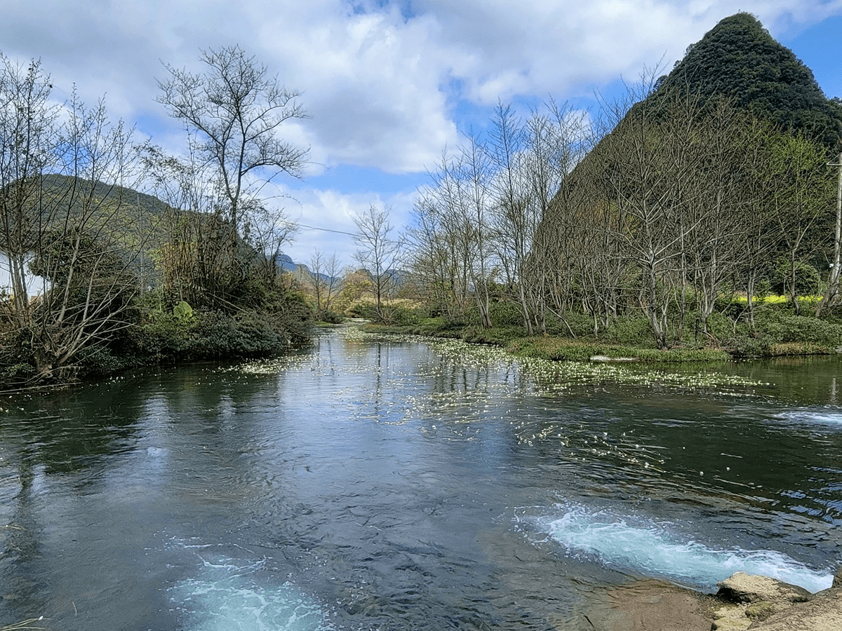广西桂林十里花河尽显生态之美