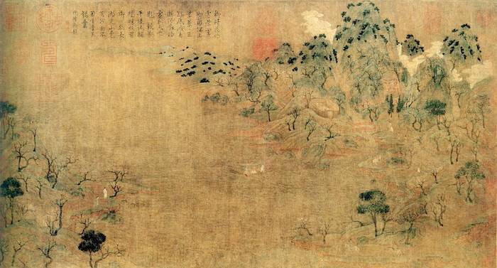 张伯驹|古书画中的二十四节气｜春分：春墨如许，日日湖山