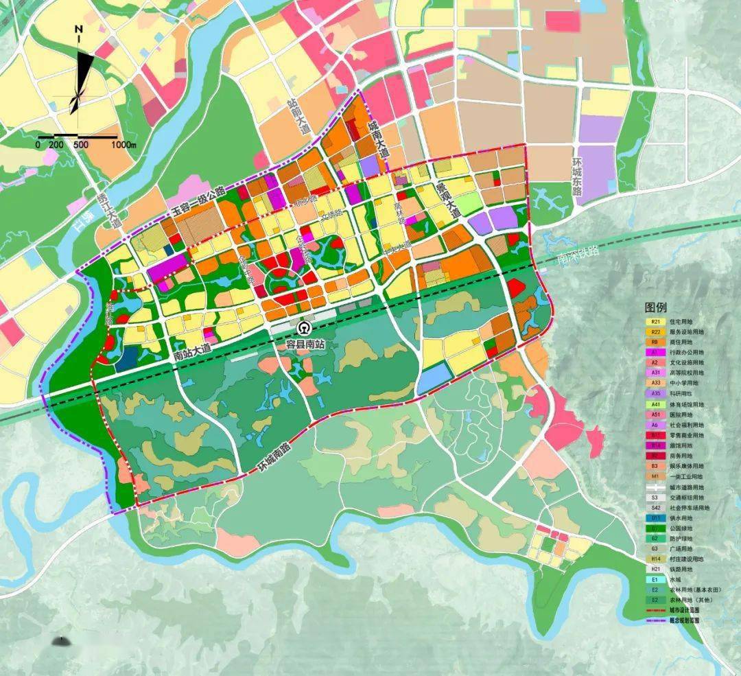 容县高铁站来了,这样建→_规划_建设_城市