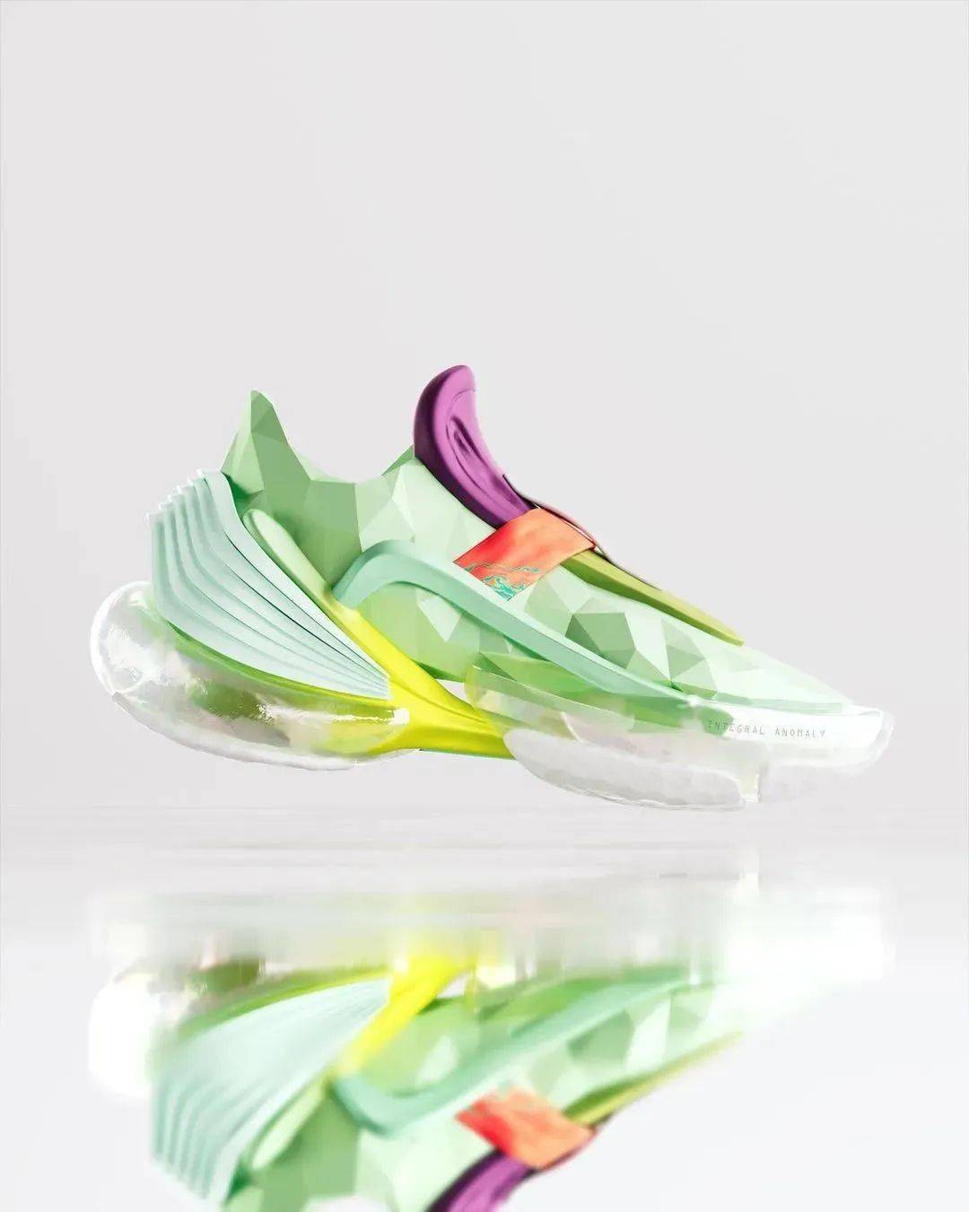 鞋设千奇百怪的3d概念鞋