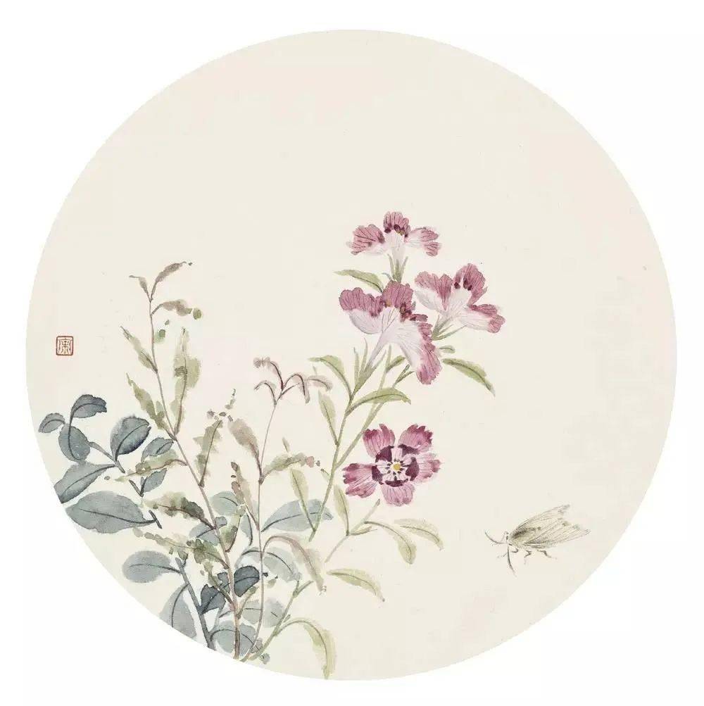 宋秦晋的没骨画花卉99幅 清雅恬静 如梦境般虚幻