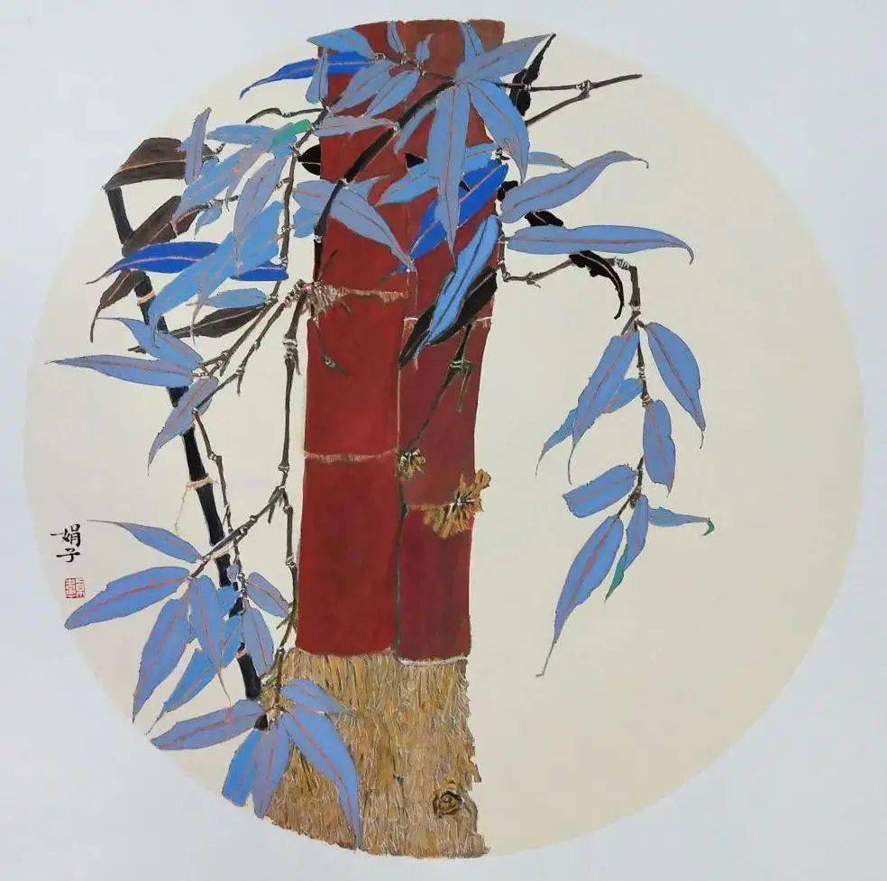工笔重彩花鸟画作品赏析