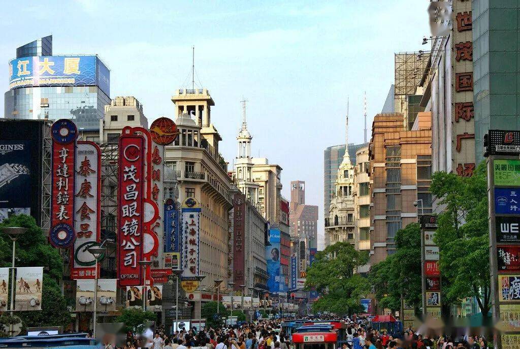 上海南京路_外滩_步行街_因为