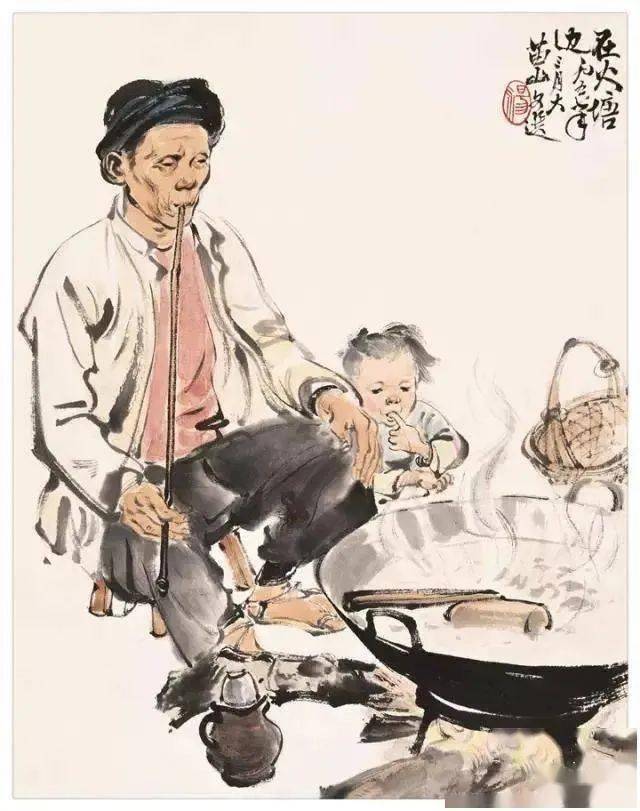 八雅轩丨【八雅丹青】 他的人物画,获奖无数_汤文选_中国画_全国