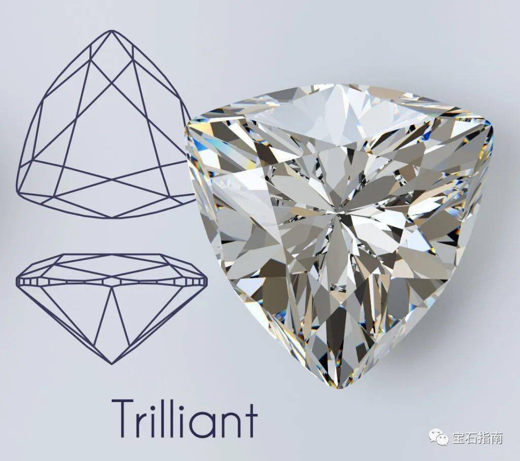 科普|trilliant 切工:独特又具有挑战性的花式切工_宝石_小南_平台