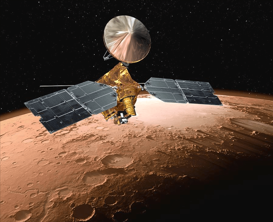 美国探测器拍到祝融号火星车连车辙都能看到已行驶16公里