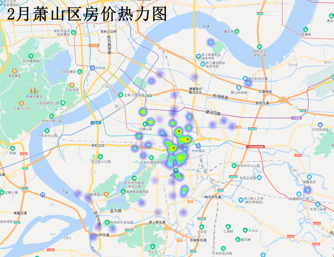 杭州各区房价最新统计2022年3月版