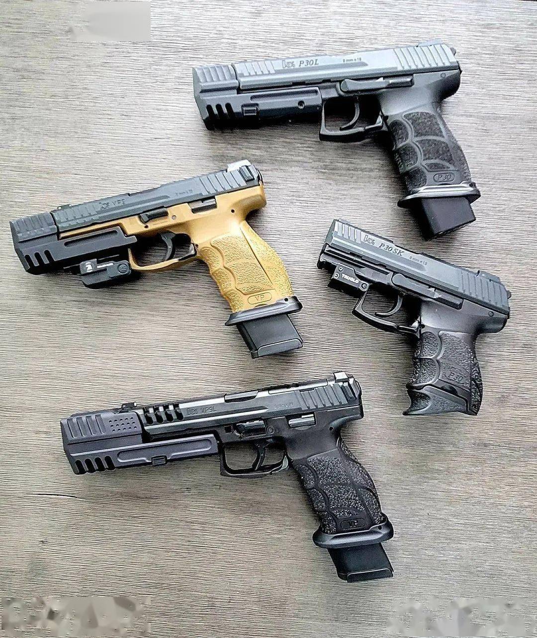 最近这把我很上头德国hkvp9l手枪美图