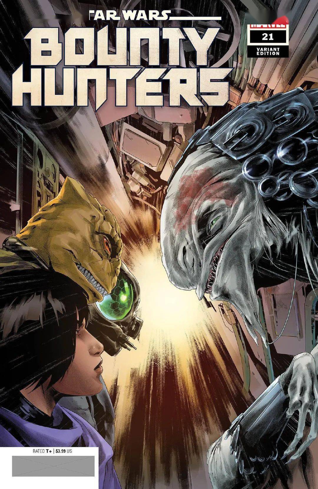 博斯克,塔苏·利奇,扎库斯,4-lom等赏金猎人计划绑架一个主要黑帮组织