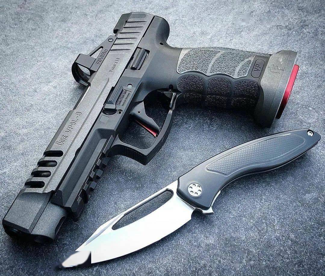 最近这把我很上头德国hkvp9l手枪美图