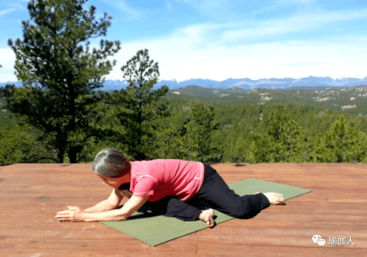 鹿式的疑惑:允许生命中的不平衡!_姿势_臀部_瑜伽