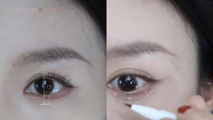 亮片有卧蚕的女生也太好看了吧!看看鞠婧祎、金晨的卧蚕妆,果然是楚楚动人!