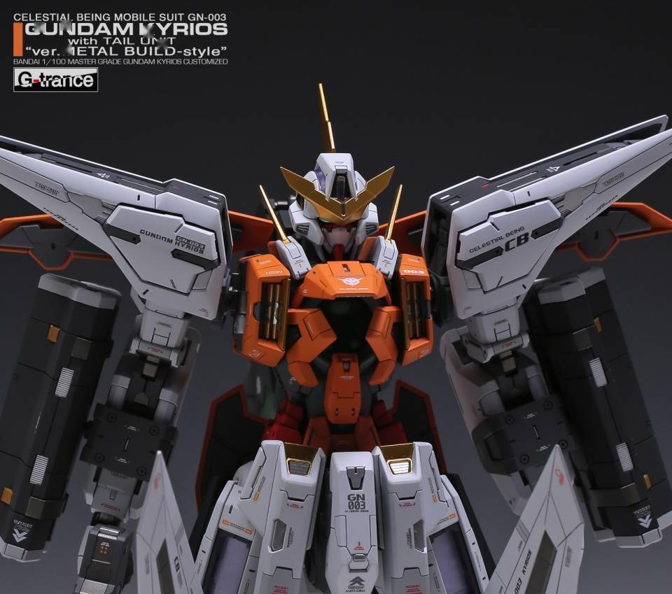 范例|模型制作范例：MG GN-003 主天使高达Ver.Metal Build-Style