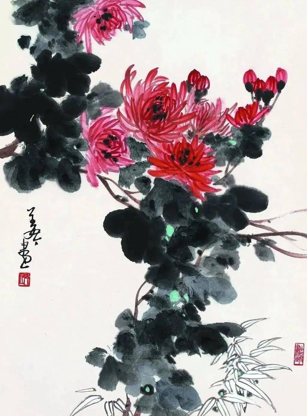 姜今:文人画风,意境甚高_艺术_国画_毕业