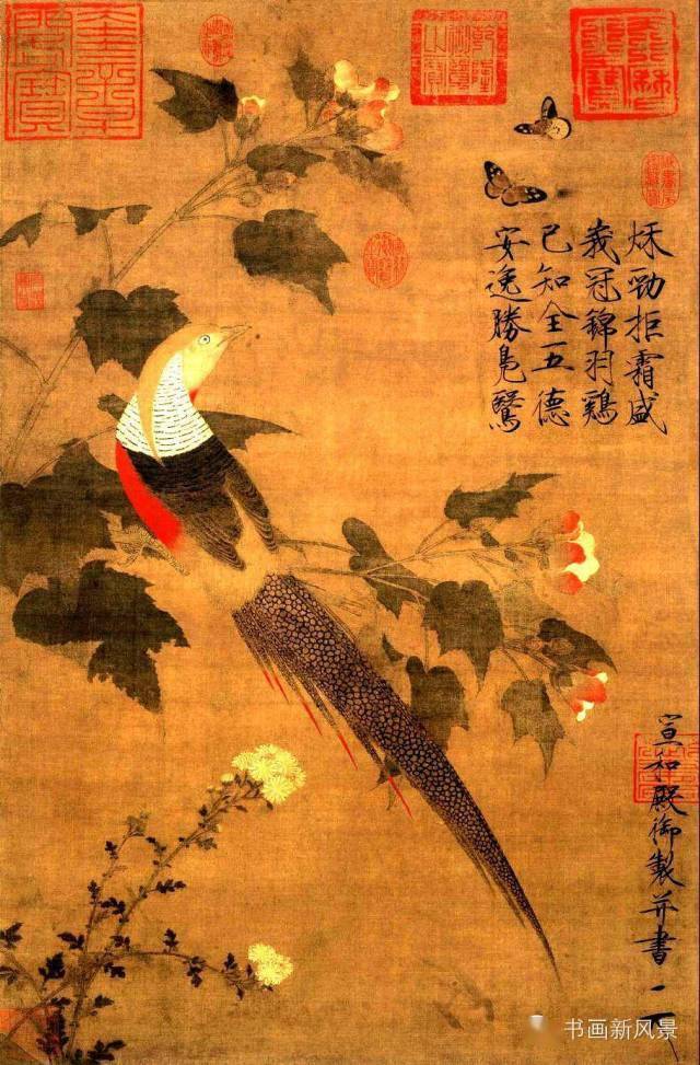 五代两宋名家笔下的醉美花鸟！_搜狐网