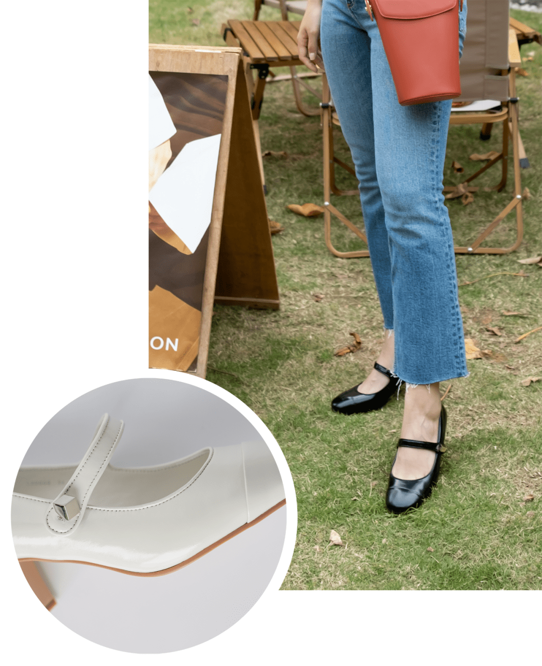 细节 Miss.L&H出品||给大家做一双减甜度加个性的高跟玛丽珍