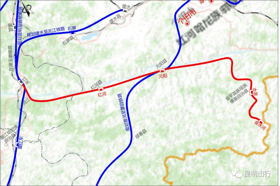 玉溪鐵路有這些規劃信息你最期待哪條規劃鐵路線