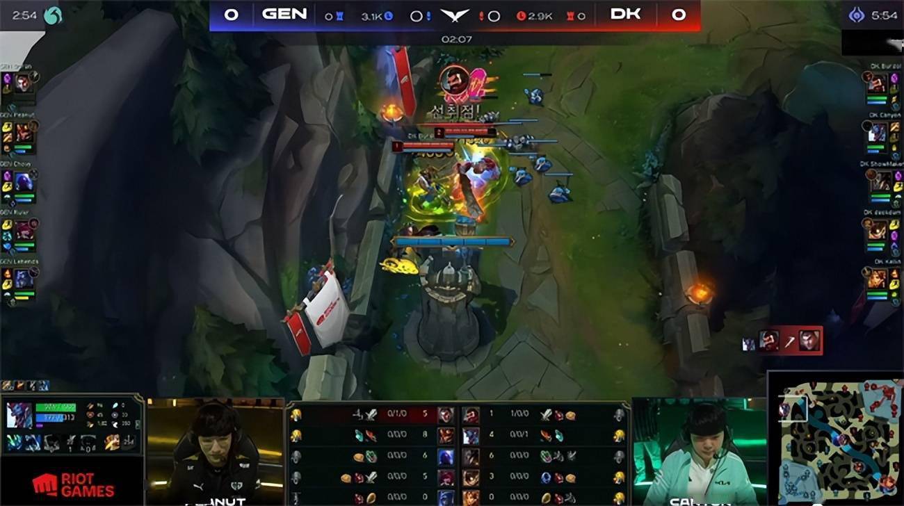 石头人|LOL-LCK：GEN落后一万经济逆天翻盘，3-2险胜DK晋级决赛