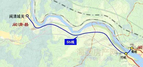 福州公佈s1s6市域線高清線路圖覆蓋永泰葛嶺閩清連江福清