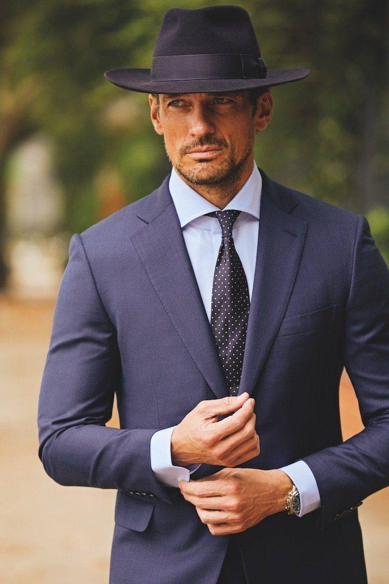 跟世纪男模学早春穿搭42岁的davidgandy比小鲜肉还会穿