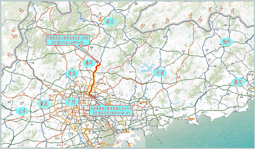 惠龙高速规划图图片