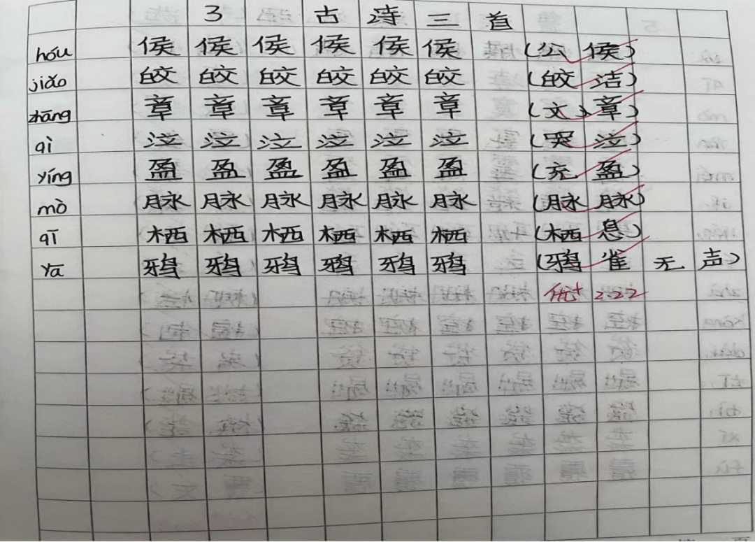 书写规范汉字 弘扬传统文化 下窖小学三月份规范汉字书写活动报道 语文 教育 彭玲姿