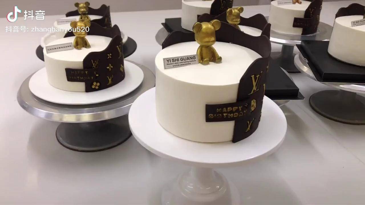 lv翻糖蛋糕
