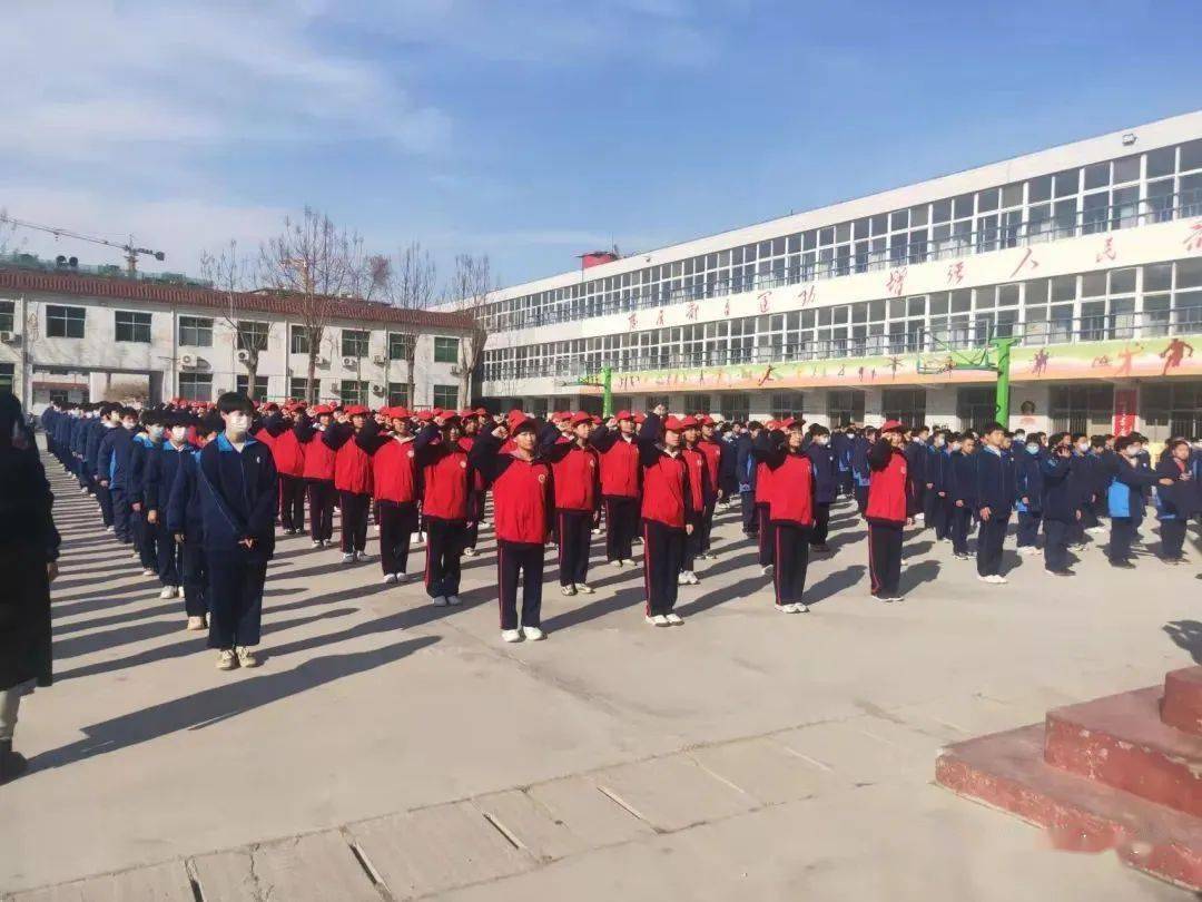 晋州市第七中学为进一步弘扬"奉献,友爱,互助,进步"的志愿服务精神