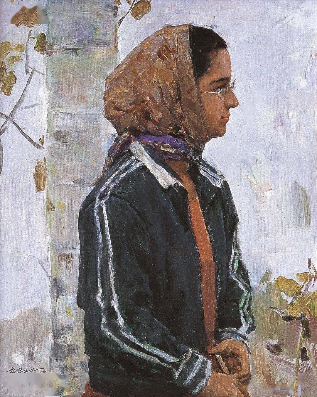 郭北平:油画的东方精神追求_芥子园_画谱_西方