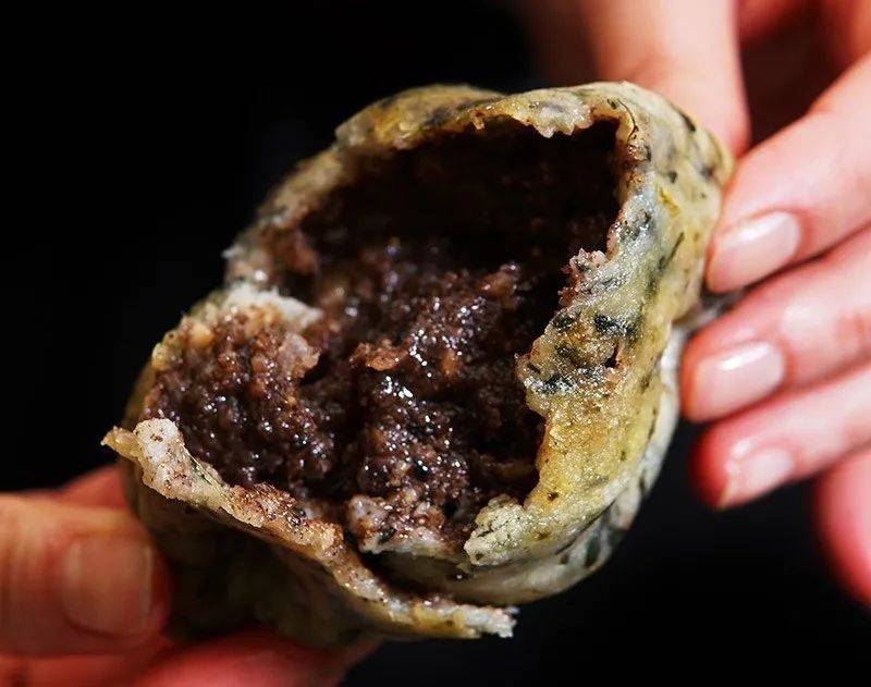 网络中国节61清明丨贵州传统名小吃清明粑软糯清香季节限定