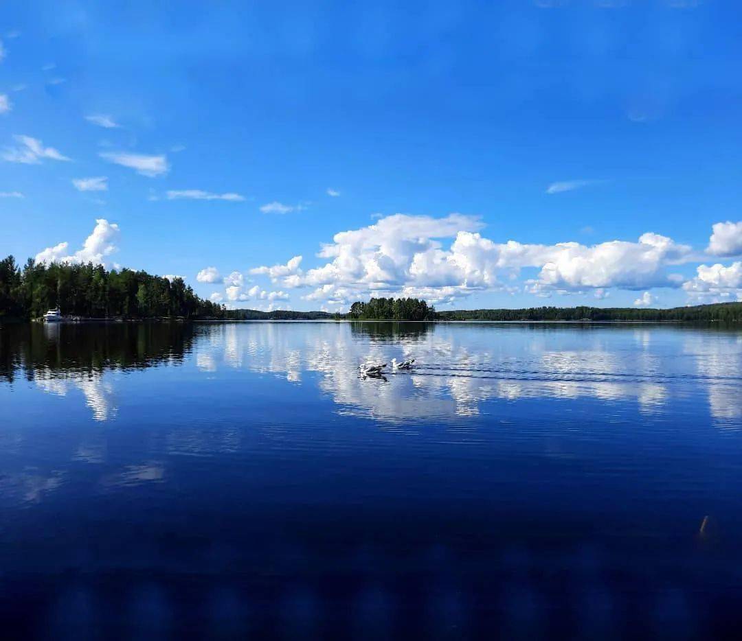 水天一色,静水微澜_大自然_视觉_盛宴