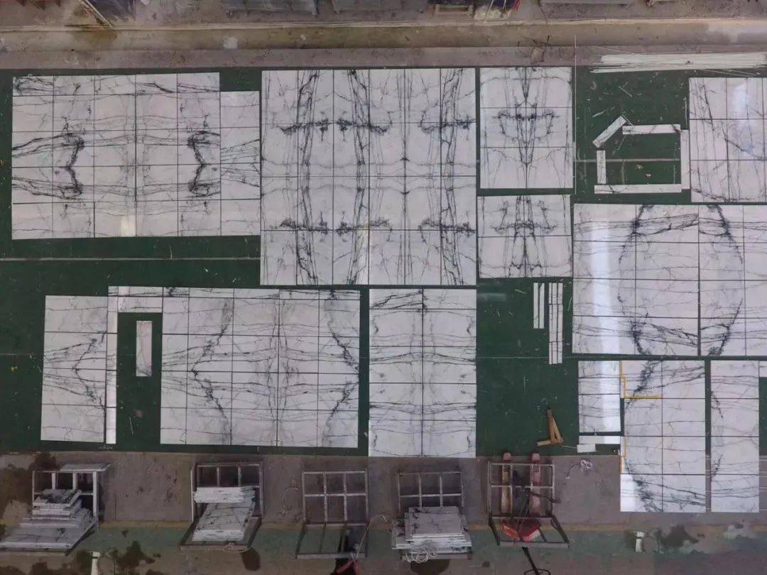 大理石对纹排版精美绝伦,但是这些事项要注意_纹理_石材_的设计