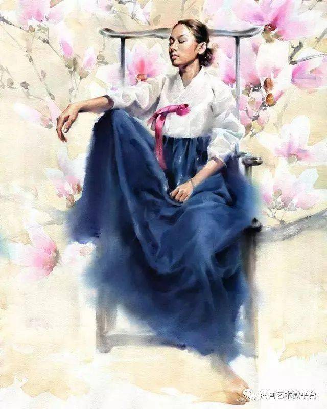 韩国水彩画家misulbu