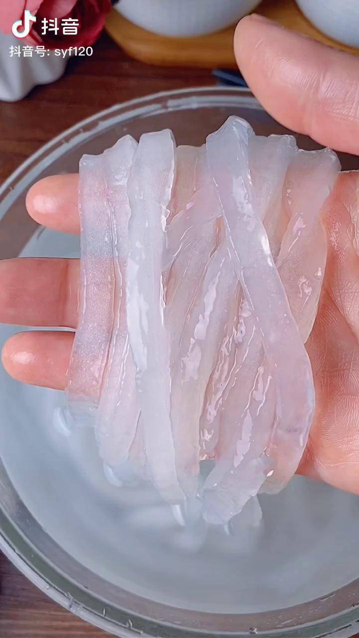 手擀粉土豆粉自制美食