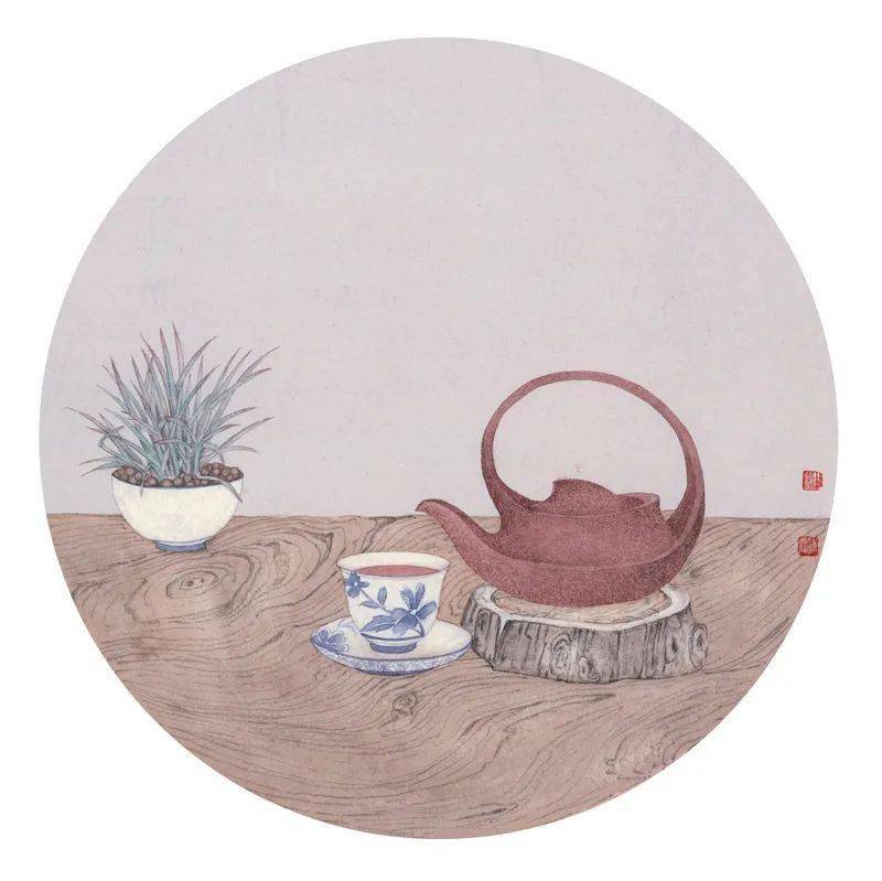 静述流年——李海霞静物工笔画