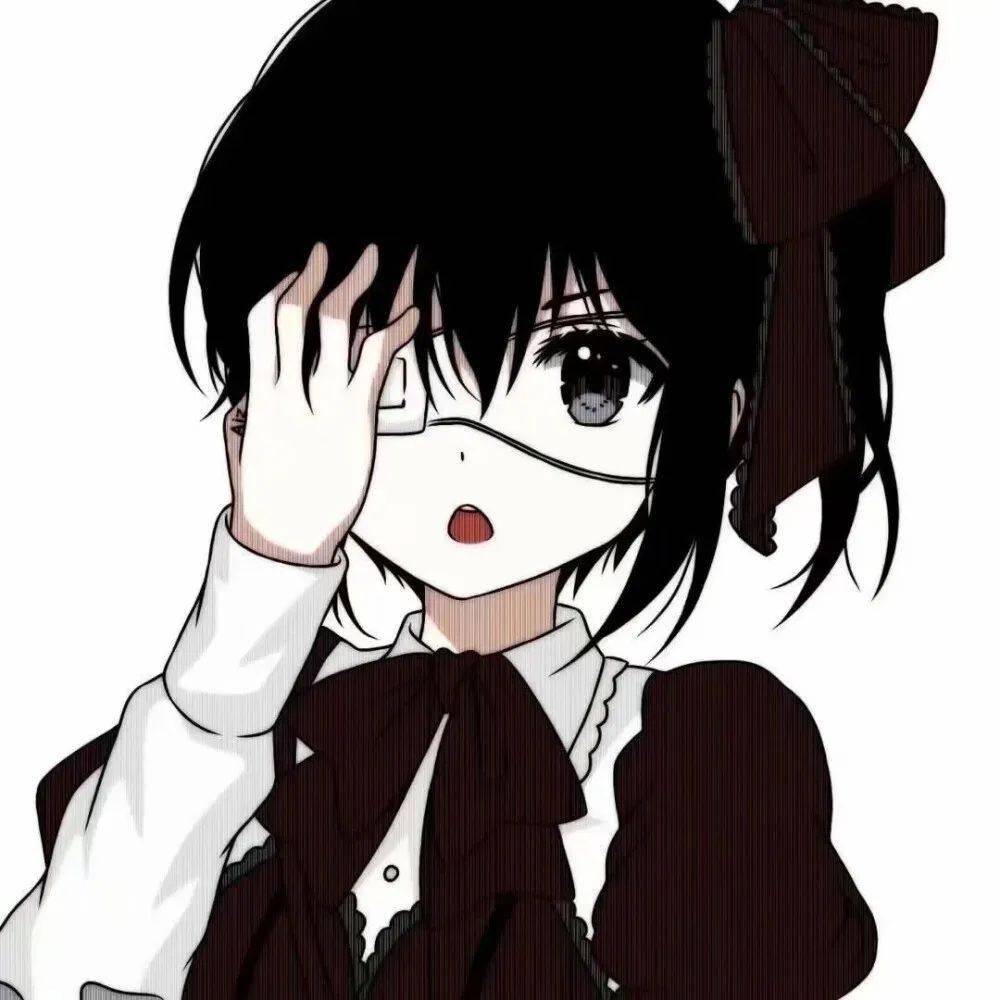 精选情侣头像动漫情头姑娘生的眉眼如画02楚楚动人叫小生好生喜欢