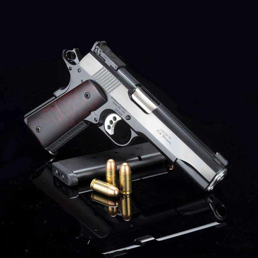大气稳重edbrown家的1911手枪美图欣赏