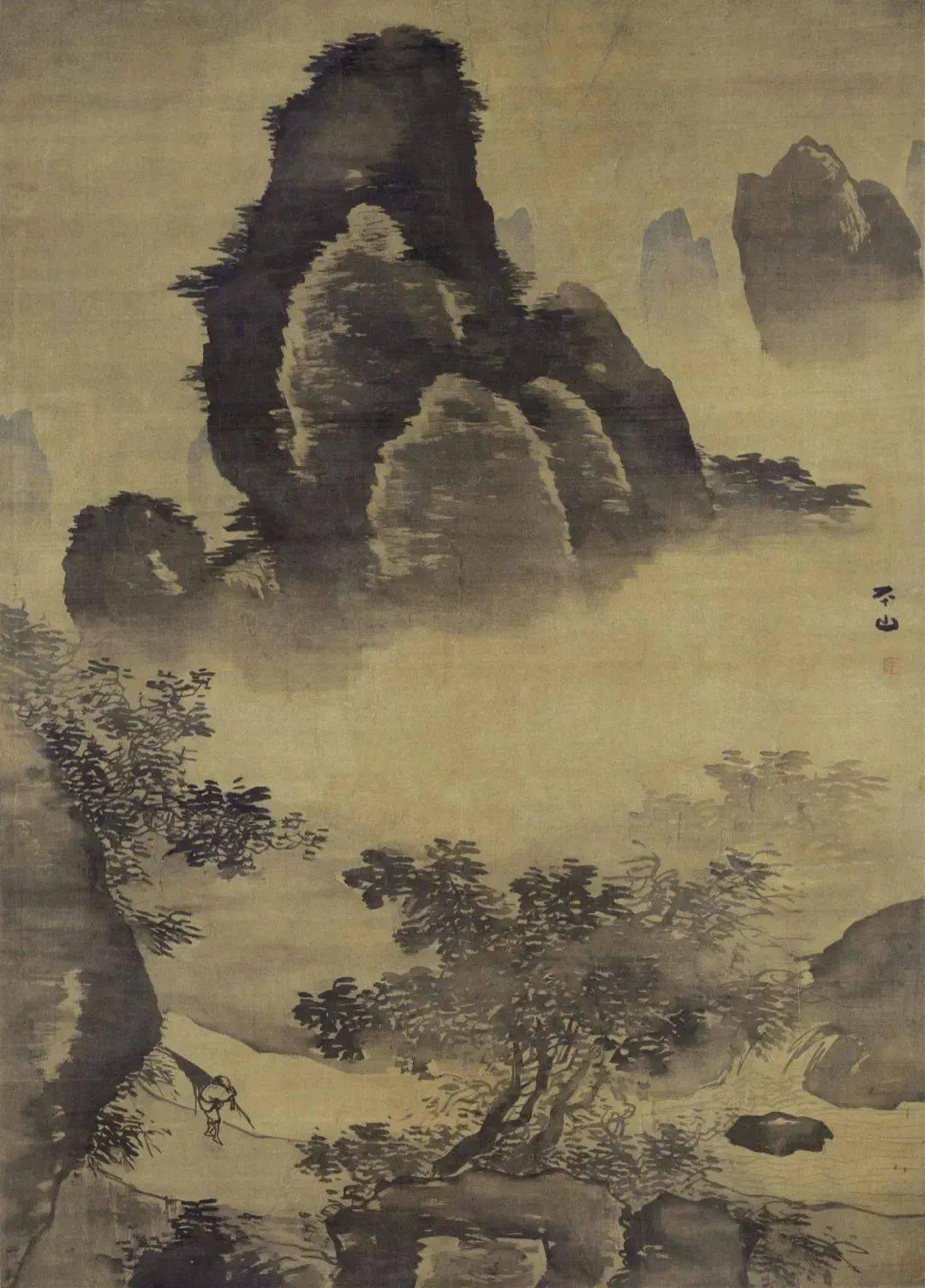 氤氲之美:古画里的一场雨_万物_风雨_山水
