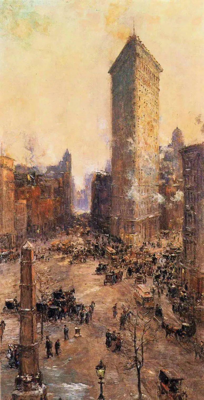 印象派画家科林·库珀笔下摩天大楼,美出天际_cooper_colin_城市