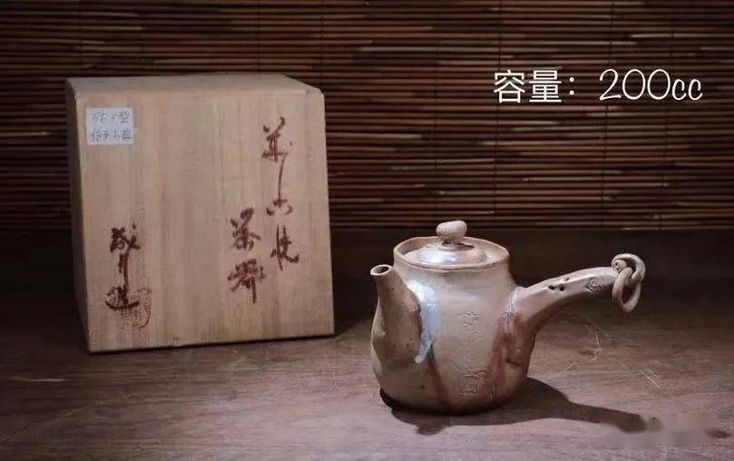 好器清仓 | 日本舶来 万古烧侧把壶,简约大气,泡茶好帮手!