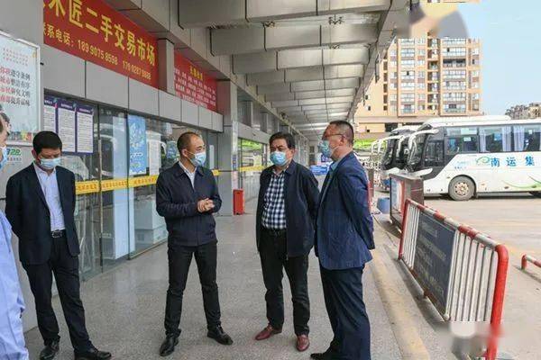 黄波暗访督查南部疫情防控工作