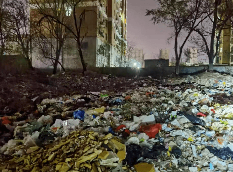 困扰南乐居民的垃圾终于清理啦