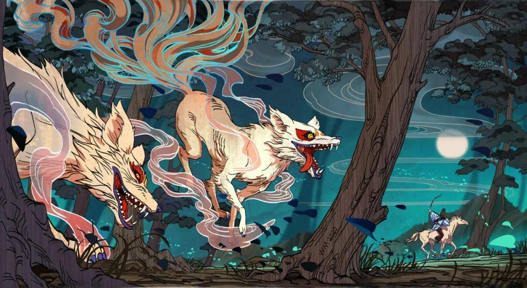 魏铭-浮世绘风格插画有不少同学只要换个内容或风格或多提几个需求就