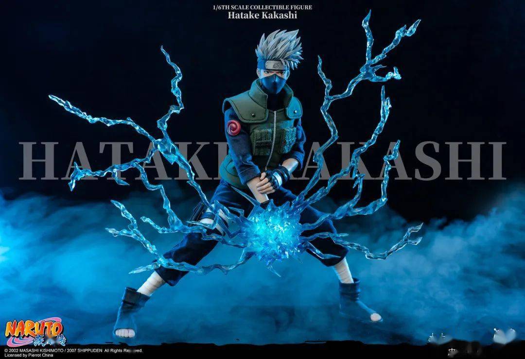 武器包括合金材质制作的苦无两把和一个磁控led发光的雷切特效件,真是